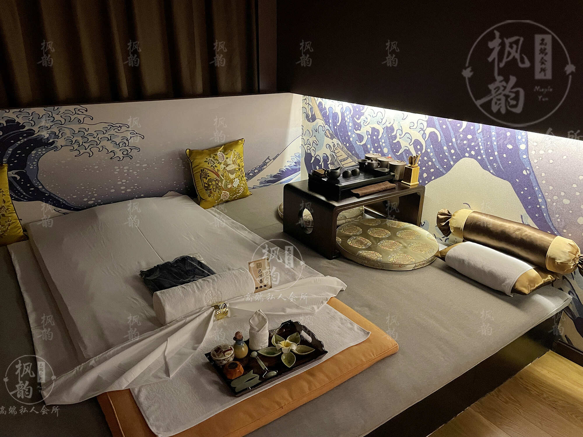 广州观澜湖商务休闲足浴会馆门店—手法依然很舒爽,麻麻的真舒爽